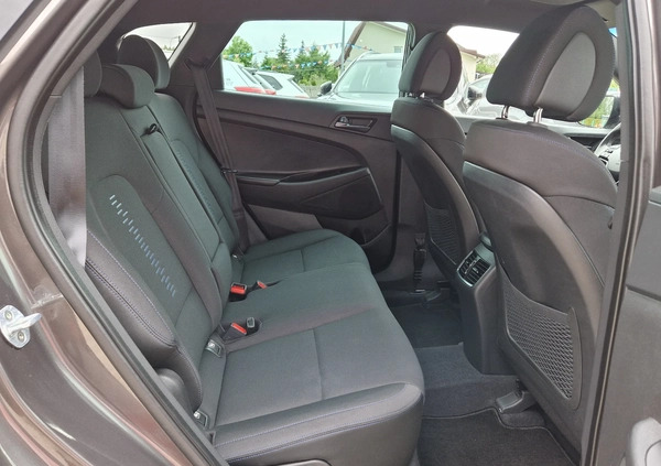 Hyundai Tucson cena 82900 przebieg: 98000, rok produkcji 2019 z Jasień małe 742